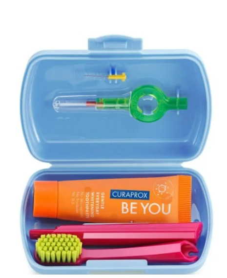 Curaprox Travel Set Blue