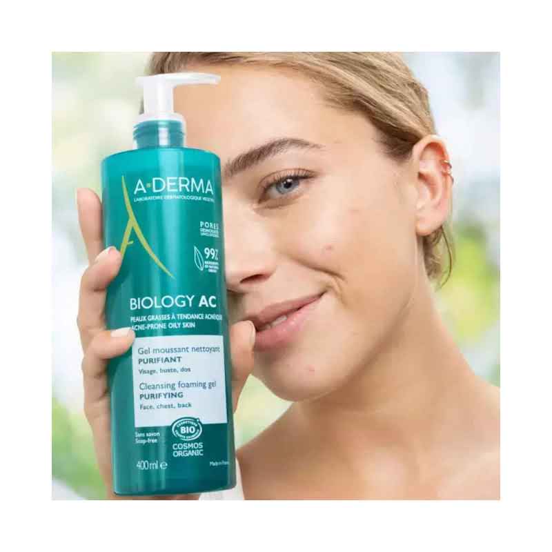 A-Derma Phys-AC Gel moussant *400ml