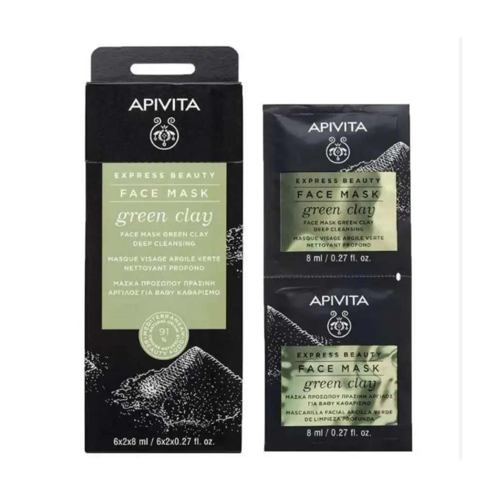 Apivita Express Green Clay 6x2*8ml