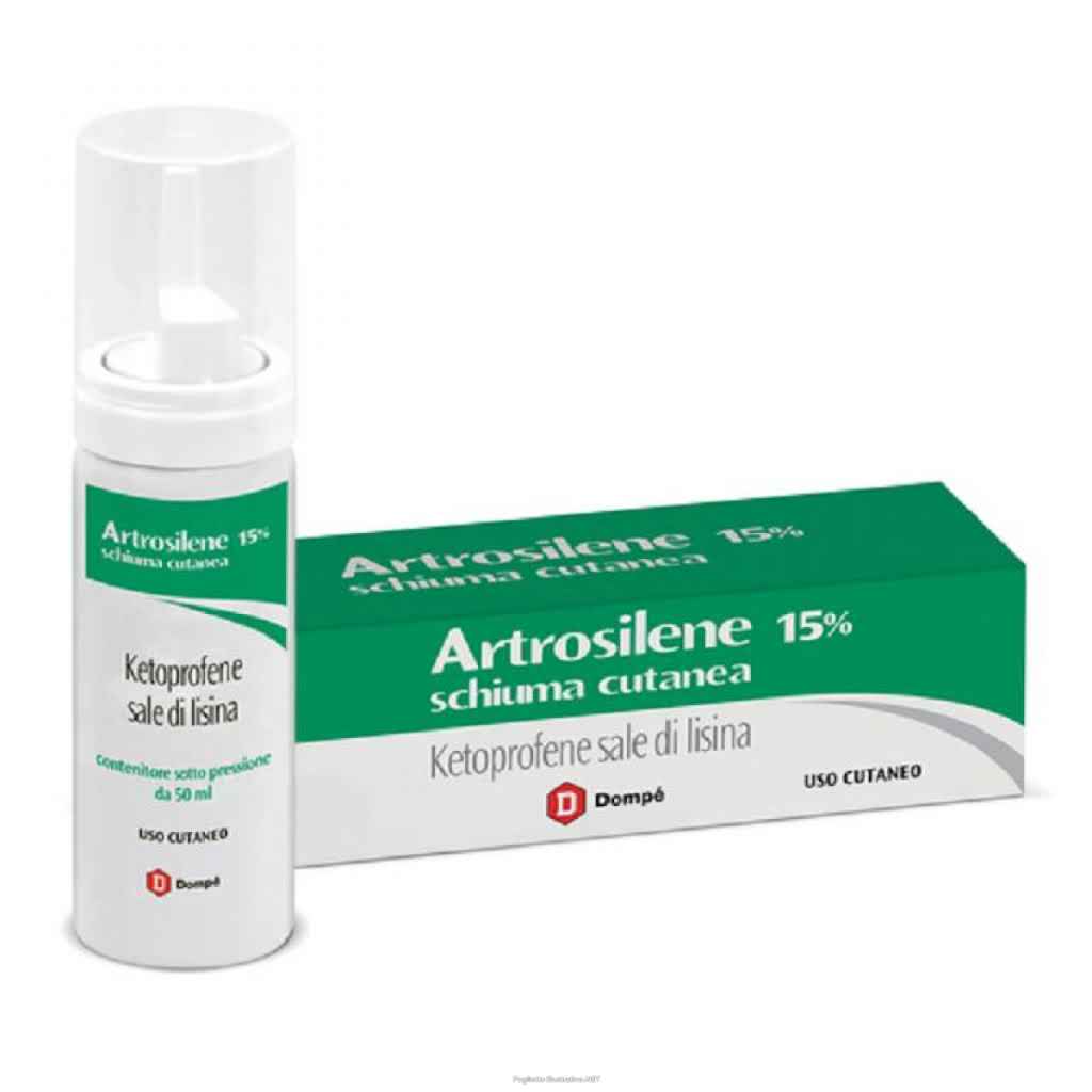 Artrosilene 15% schiuma cutanea * 50ml