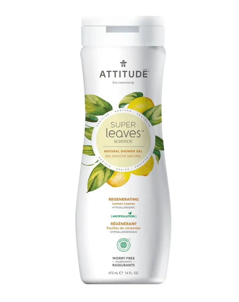 Attitude shower gel lemon leaves 473ml