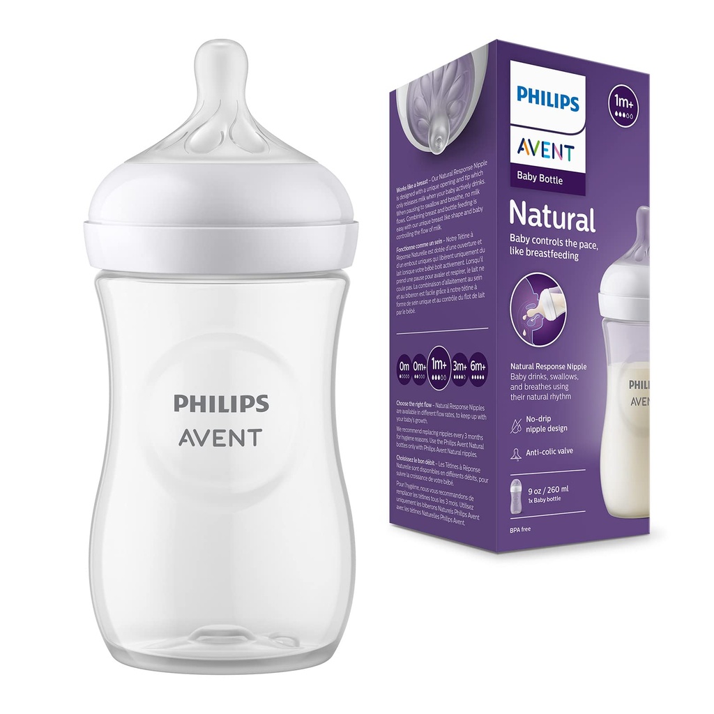 Avent natural biberon 1m+ *260ml