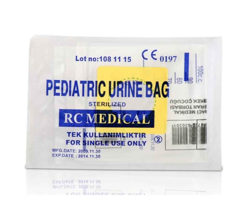 Babyrac m * qese urine pediatrike meshkuj