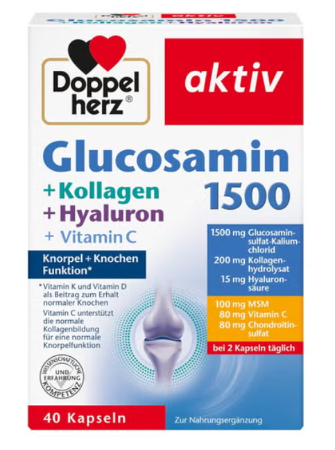 Doppel herz aktiv Glucosamine 1500
