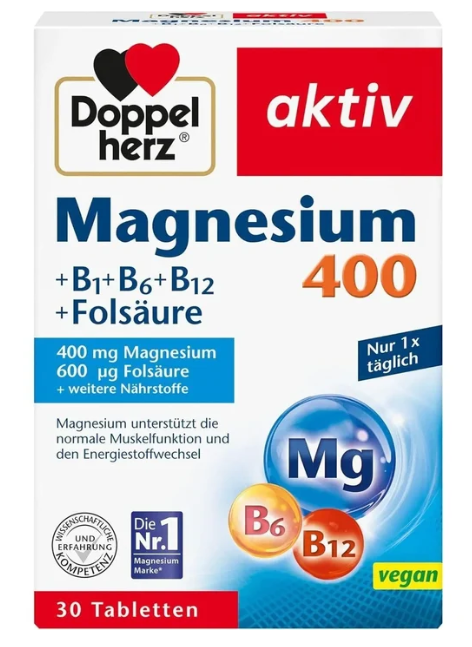 Doppelherz Magnesium 400mg *30tab