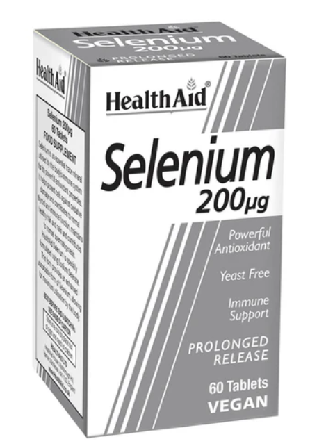 Health Aid Selenium 200mcg * 60tab