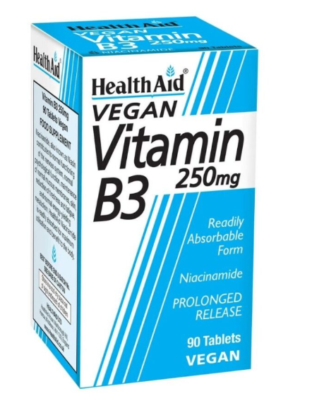 health aid vitamin b3 250mg
