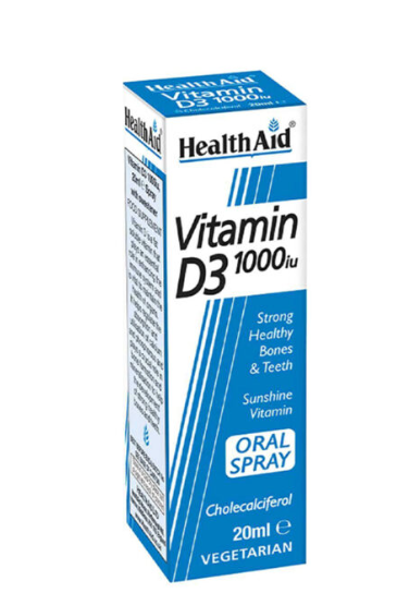 Health Aid Vitamin D3 1000IU Spray oral * 20ml