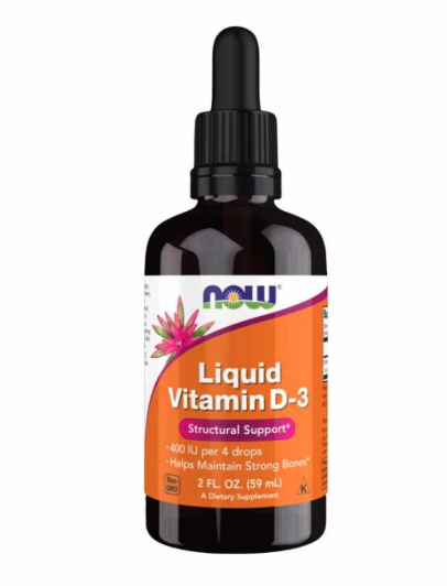 Now Liquid Vitamin D-3 *59ML