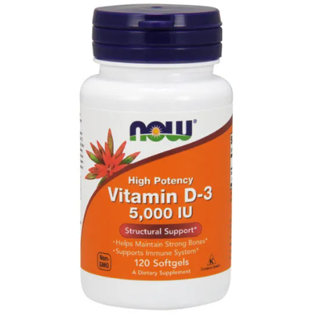 Now Vitamin D3 5000 IU