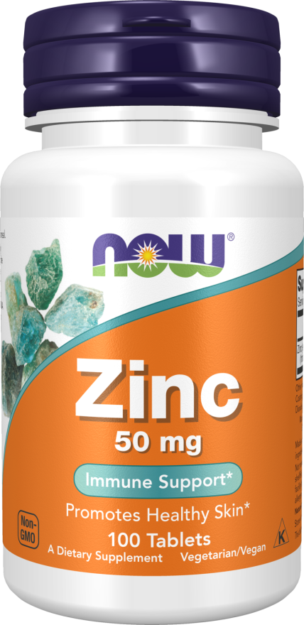 Now Zinc 50mg *100tab