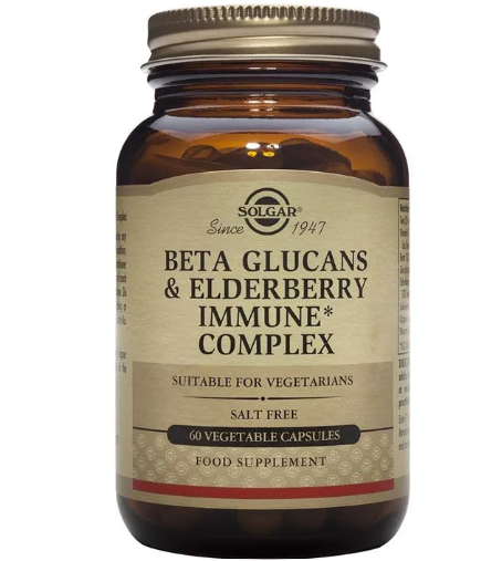 Solgar Beta Glucans e Elderberry imune complex * 60caps