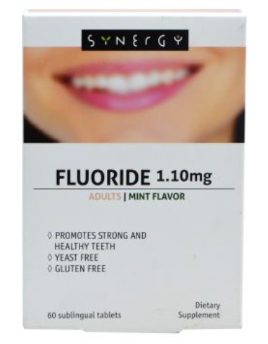 Synergy Fluoride 1.1mg *60sublingual tab