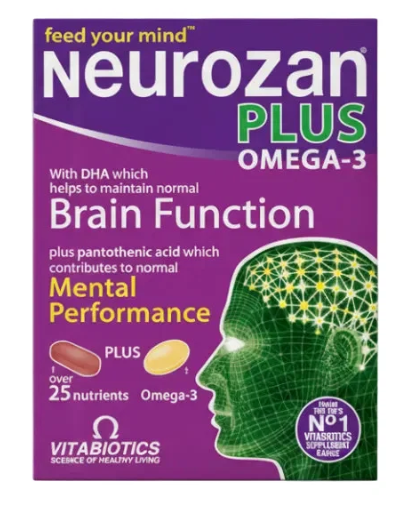 Vitabiotics Neurozan plus omega 3 *30tab