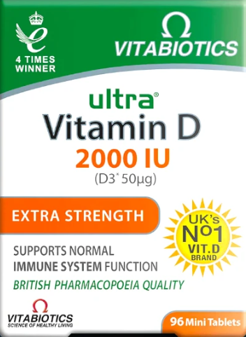 Vitabiotics Ultra Vitamin D3 2000 IU * 96tab