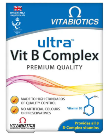 Vitabiotics Ultra Vit B Complex *60tab