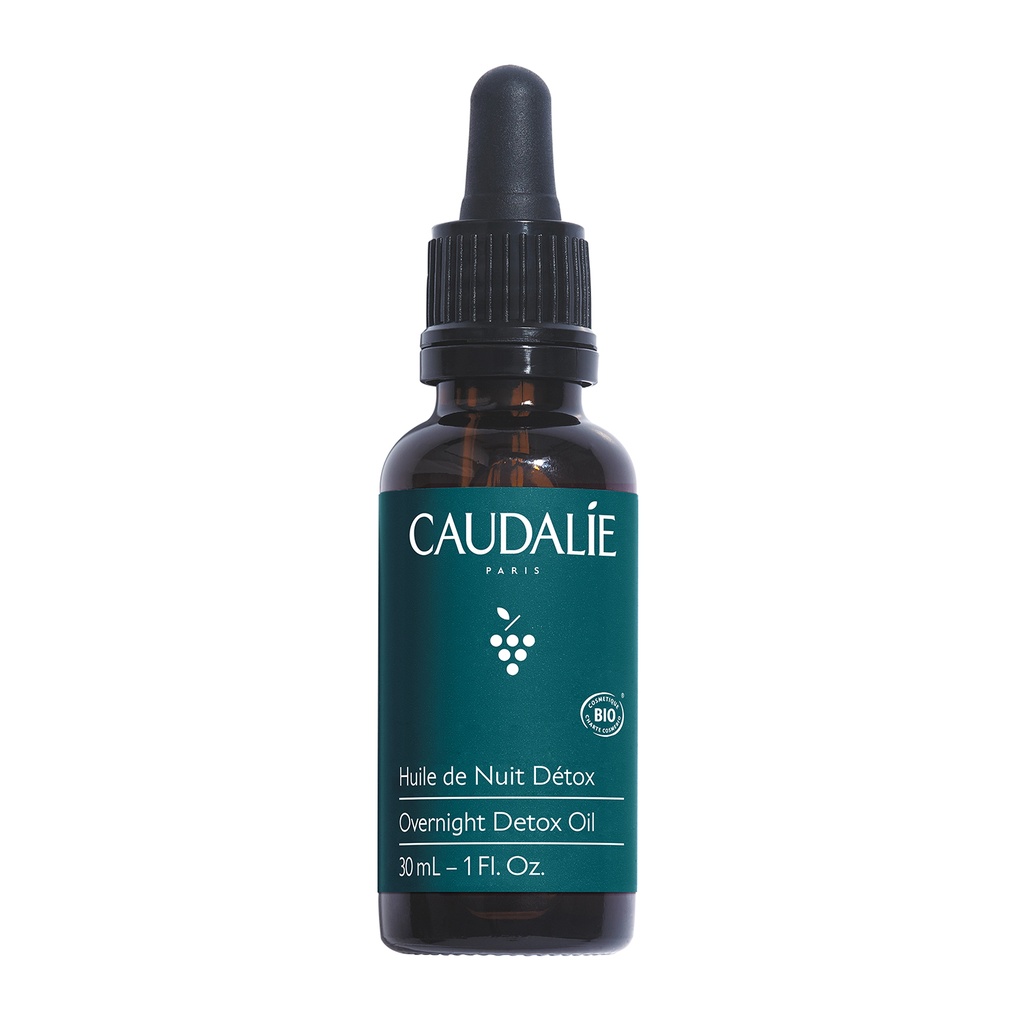 Caudalie Overnight Detox Oil 30ml Cosmos Organic