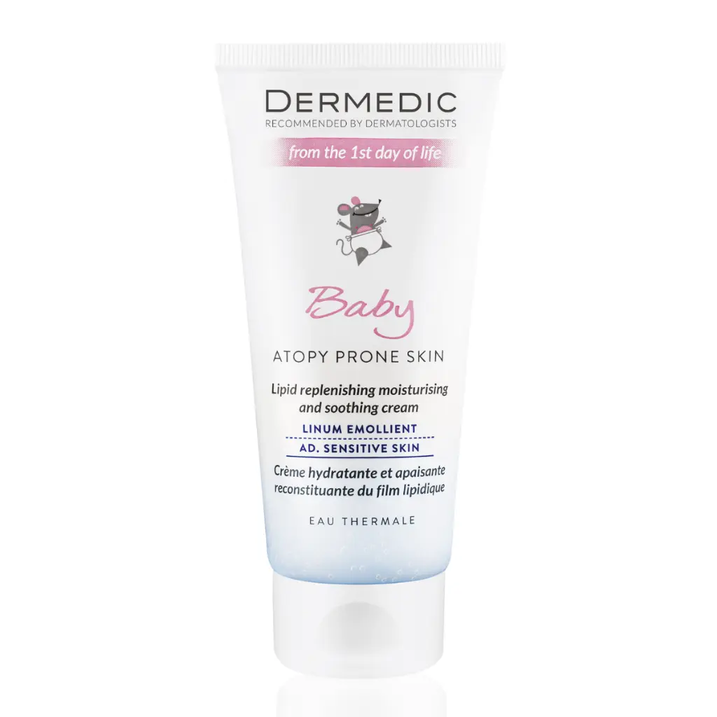 Dermedic Baby Linum Emolient Lipid Replenishing Moisturising And Soothing Cream 100Ml