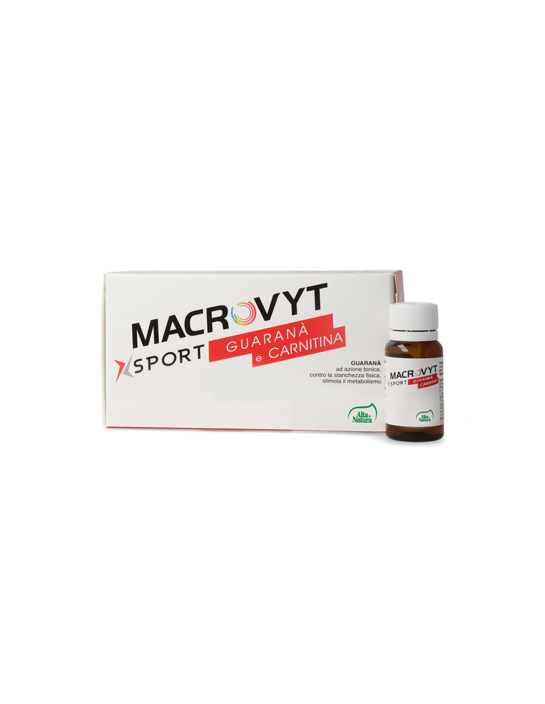 Alta Natura Macrovyt Sport Guarana E Carnitina 10Flakon