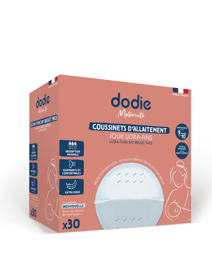 Dodie Nursing Pads Slim DAY in Individual Pouch