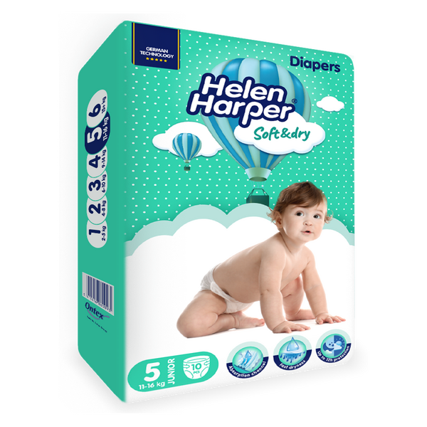 Harper Diapers Kindii Size 5 Junior 48 Pcs 11-20Kg