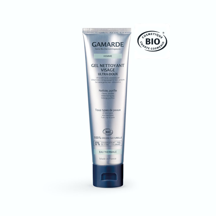 Gamarde Dermo-Soins Homme Gel Nettoyant Visage Homme 100gr Bio