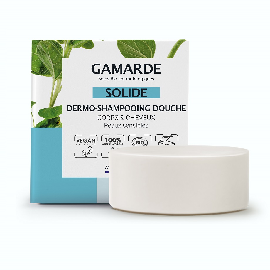 Gamarde Dermo Solids- Dermo-Shampooing Douche 109ml