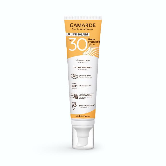 Gamarde Solaire Haute Protection SPF30 tube pompe 100ml