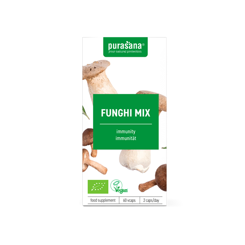 Purasana Funghi Mix 210mg 60Vcaps Bio