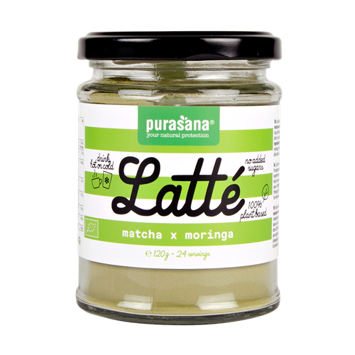 Purasana Latte Matcha Moringa 120Gr