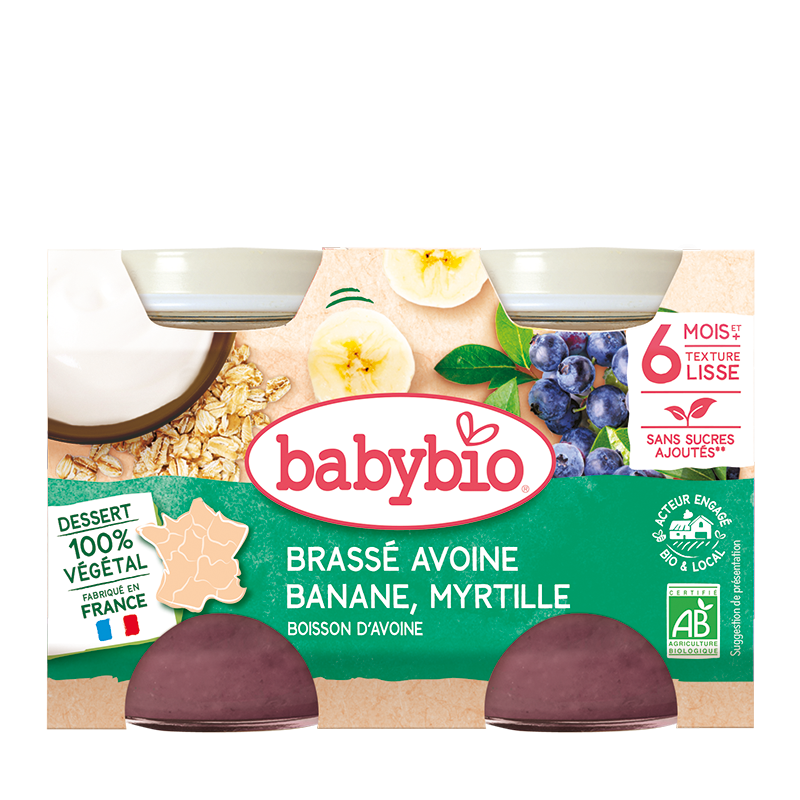 Babybio Jar +6months 2x130gr