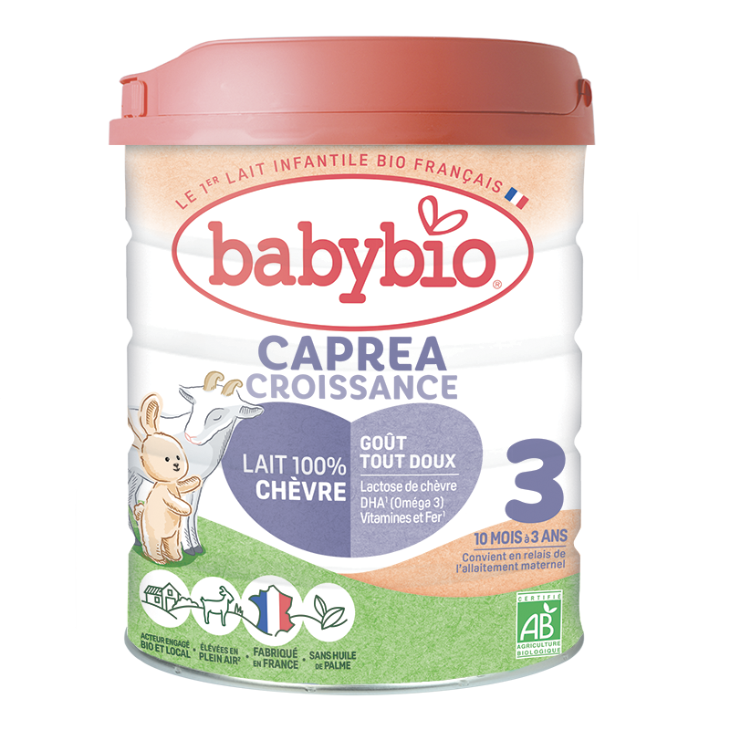 Babybio Caprea 3 - Organic +10months *800gr