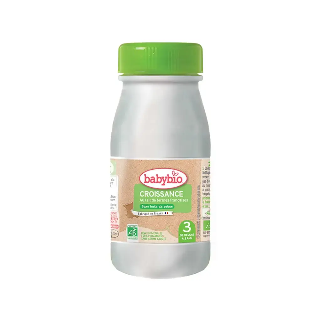Babybio Growing Up Liquid Formula 6x25cl - Organic +10months