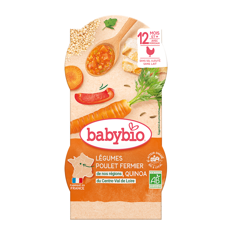 Babybio Bowl  2x200gr