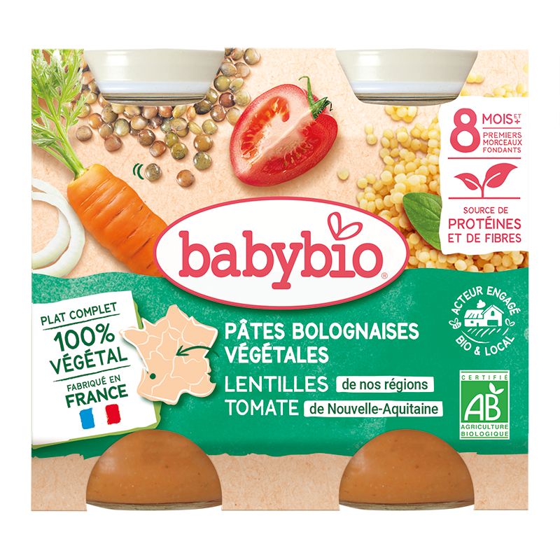 Babybio Jar  2*200gr