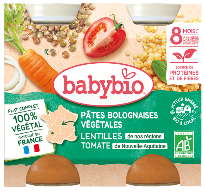 Babybio Jar  2*200gr