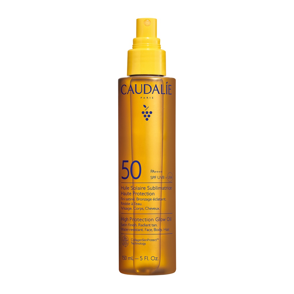 Caudalie High Protection Glow Oil SPF50  150ml