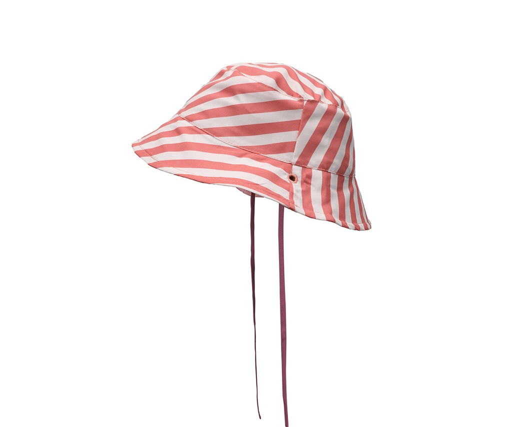Tutete Reversible Hat Stripes Bloom & Blush  
