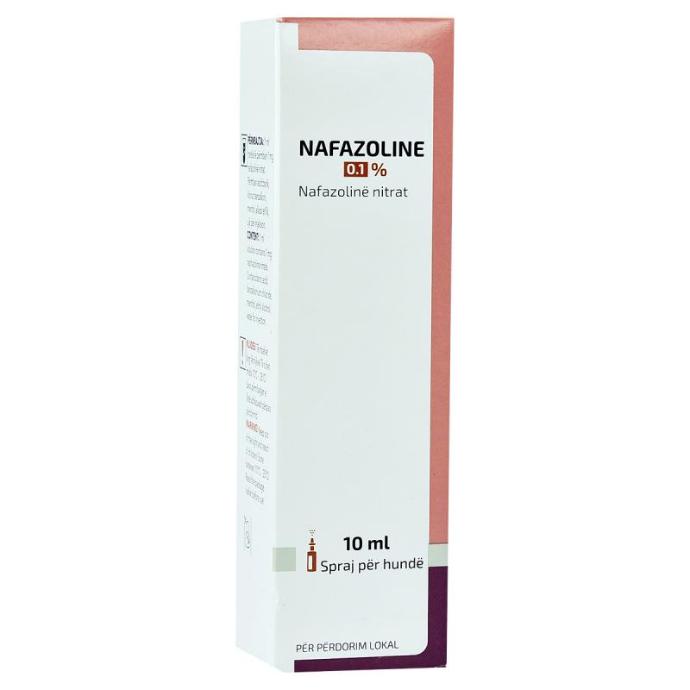 Nafazoline 0.1% spray per hunde