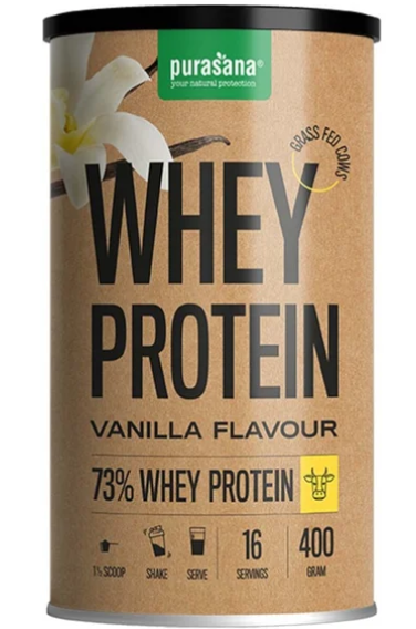Purasana Whey Protein Vanilla 73% 400 g