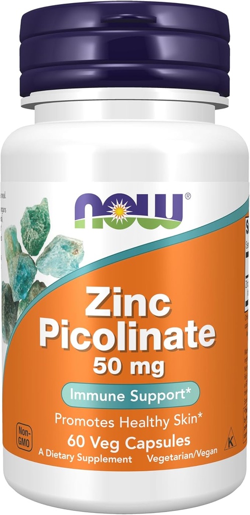 Now Zinc Picolinate 50 mg *60 caps 