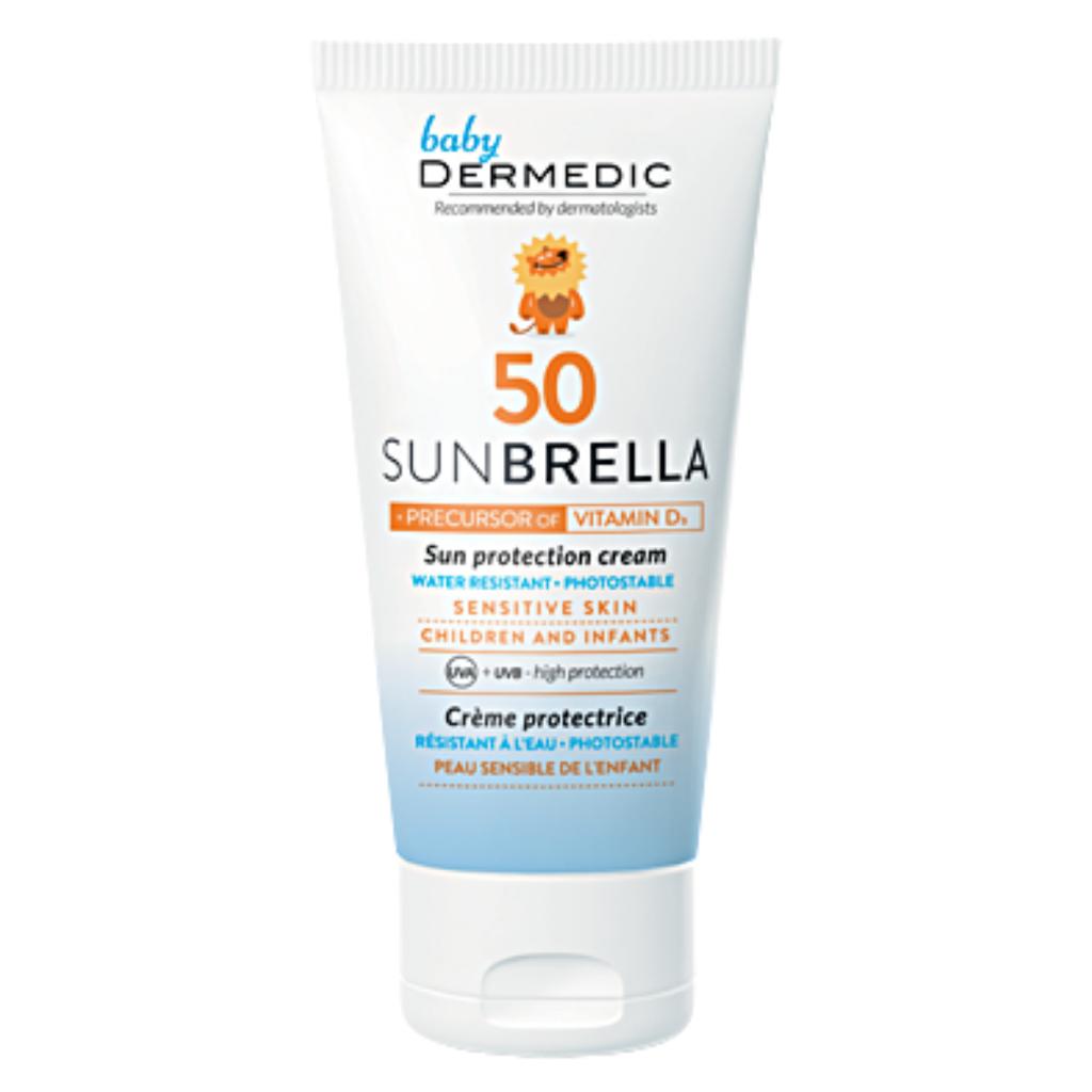 DERMEDIC BABY SUNBRELLA SUN PROTECTION CREAM, SPF 50+