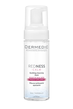 Dermedic Redness Calm Soothing Cleansing Foam ,150ml