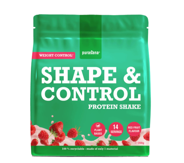 Purasana Shape & Control Plant Protein Red Fruit 350 g 