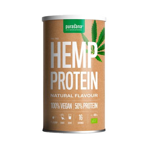 Purasana Vegan Protein Hemp Natural * 400g