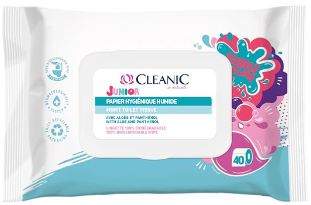 Harper Cleanic Wet Toilet Tissue Junior 40 pcs 