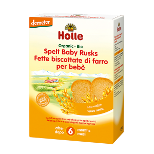 Holle Organic Spelt Baby Rusks, 200g