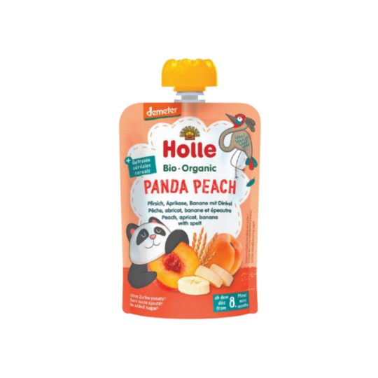 Holle Bio-Organic Panda Peach 8m+