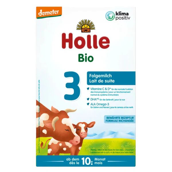 Holle organic growing-up milk 3 ,600g