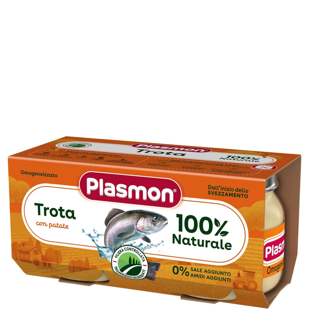 Plasmon trota con patate 6m+